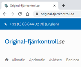 Original-fjarrkontroll.se